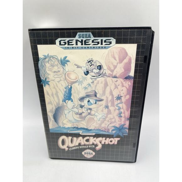 QuackShot Starring Donald Duck (Sega Genesis, 1991) - Picture 1 of 8